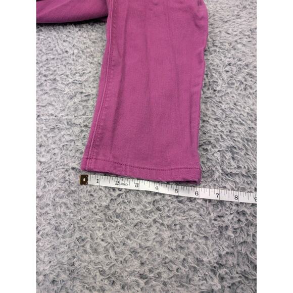 Sanctuary Jeans Women 30 Purple Slim Straight Denim Stretch Mid Rise Normcore - Picture 9 of 10